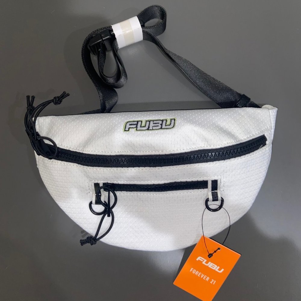 Forever 21 FUBU Graphic Mesh Fanny Pack
